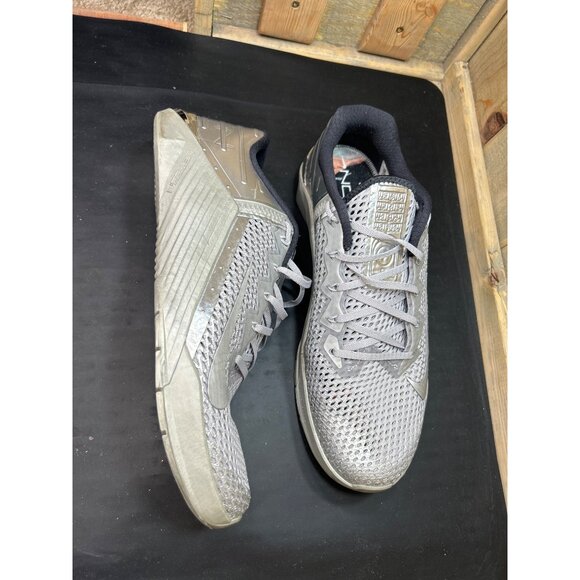Nike Metcon 6 Premium Training Shoes Mens Size 14 Silver Mesh - Picture 4 of 11